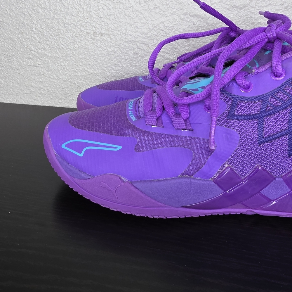 Puma MB.01 Queen City LaMelo Ball Color Purple Youth Size 6.5C 376886-10 - Picture 2 of 16